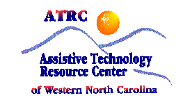 Logo for the Assistive Technology Resouce Center of Western North Carolina